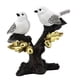 thumbnail image 5 of Estatua de pájaro, estatuilla de pájaro, novedad, modelo de Animal de pájaro, artesanía, adorno de pájaro, figura de pájaro para Micro paisaje, maceta 2 pájaros BLESIY Estatua de pájaros, 5 of 8