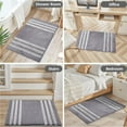 thumbnail image 7 of Bathroom Rugs 24x36 Extra Soft Absorbent Bath Mat Chenille Non Slip Shower Mat Rubber Backing Machine Washable Bath Mats for Bathroom Shaggy Grey Bath Rugs for Tub, Hallway, 7 of 7