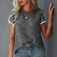 thumbnail image 3 of Top de mujer YLSHRF Blusa Suelta de Verano 100% fibra de Poliéster, 3 of 6