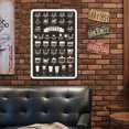 thumbnail image 3 of Placa Metal Vintage Pintura Hierro Rectangular Arte Pared Del 30x40cm, 3 of 9