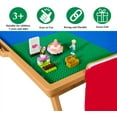 thumbnail image 4 of Large Foldable Building Block Table for Kids – Durable Faux-Wood Plastic, Includes Storage, Portable Play Desk, 4 of 6