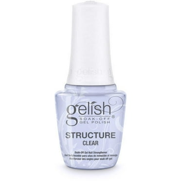 Gelish Soak-Off Structure Nail Art Gel Polish, Clear, 0.5 oz