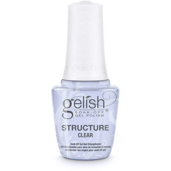 Gelish Soak-Off Structure Nail Art Gel Polish, Clear, 0.5 oz