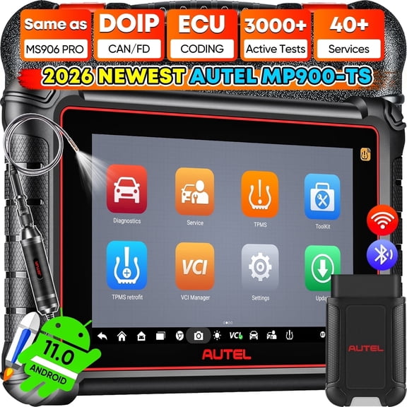2026 Autel MaxiPRO MP900-TS Diagnostic Scanner TPMS Programming Upgraded MS906TS