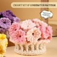 thumbnail image 4 of Crochet Coaster Kits with Crochet Hook, Yarns, Needle, Instructions,, 4 of 14