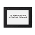 thumbnail image 1 of Quote Constancy To Purpose Desktop Photo Frame Ornaments Picture Art Painting, 1 of 3