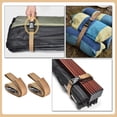 thumbnail image 4 of EeaseCA 2 Pcs Sangle de Bagage Réutilisable Bande de Bagage Résistante à l'Usure Bande de Camping, 4 of 8
