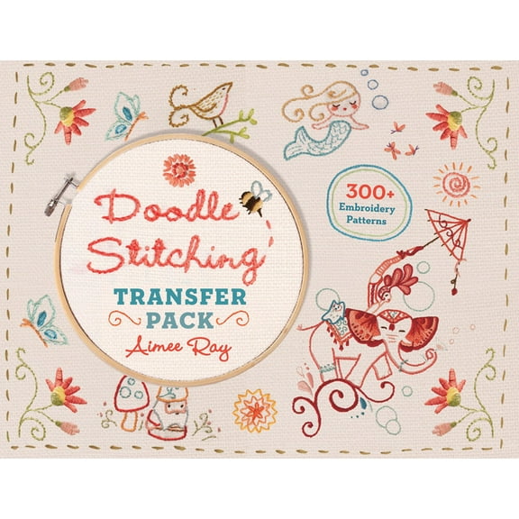 Doodle Stitching Doodle Stitching Transfer Pack, (Spiral-Bound)