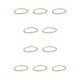 thumbnail image 1 of Pulseras tobilleras Minnieouse con cuentas de arroz coloridas 10piezas, 1 of 5
