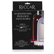 Riccar Genuine Radiance Hepa Filtration Vacuum Bags Type X