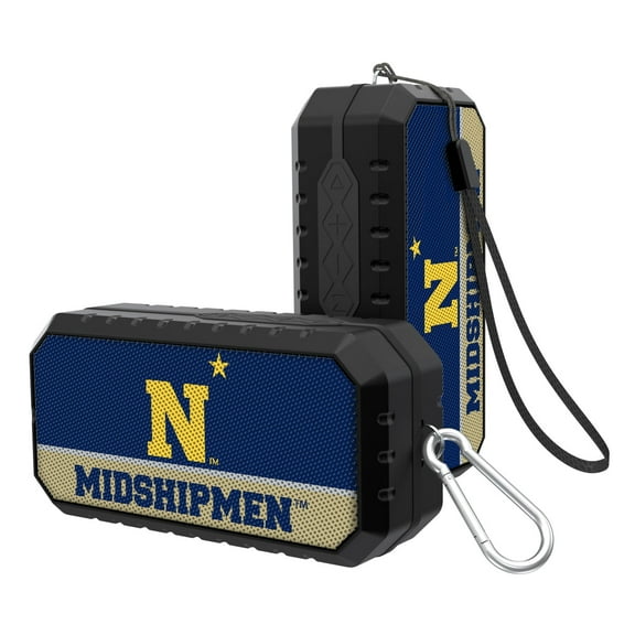 Navy Midshipmen End Zone Water Resistant Bluetooth Speaker