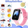 thumbnail image 2 of Kids Smart Watch 2G 1.54 inch Pink ABS Case with Pink Rubber Band, 2 of 8