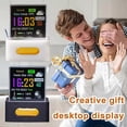 thumbnail image 1 of Geek-Magic Mini 3D Hologram Cube Display,Smart Weather Station Digital Clock, 1 of 3