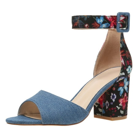 

YUHAOTIN Female Footbed Sandals for Women Women Shoes Thick High Heels Sandals Fashionable Open Toed Fish Mouth Sandals Walking Sandals Women Comfort Fashion Sandals Women Wedge Comfortable