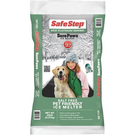 North American Salt 56720 Sure Paws Ice Melter  20-Pound