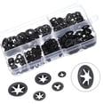 thumbnail image 3 of Uxcell 420 Pcs Internal Tooth Washers Set, 5 Sizes M2/M2.5/M3/M4/M5 Quick Star Locking Washers, 65Mn Steel, 3 of 6
