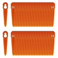thumbnail image 2 of 100pcs For Stihl Polycut 2-2 Abs Cutting Blades Lawn Mower Replacement Parts, 2 of 5
