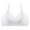 White, variant on Bovxnpu Summer Girls Underwear, Seamless Training Bras for Girls, Girls Solid Color Soft Breathable Thin Style Student Bra Underwear 16 Years