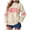 Beige, variant on Jkety Christmas Sweatshirt Funny Christmas Hoodies for Women Sweaters Long Sleeve Pullover Christmas Crewneck Sweatshirts Black,3XL