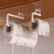 thumbnail image 2 of Roll Paper Holder Toilet Kitchen Tissue Towel Storage Organizer Hanging Rack Bathroom Kitchen Rack, 2 of 5