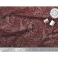 thumbnail image 2 of Soimoi Rayon Fabric Floral & Paisley Print Fabric by Yard 56 Inch Wide, 2 of 3