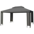 thumbnail image 1 of vidaXL Gazebo Anthracite 3x4 m, 1 of 4