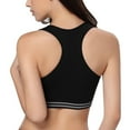 thumbnail image 3 of Wisremt Women Sport Bra Quick Drying Fitness Padded Stretch Workout Bra, 3 of 3