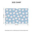 thumbnail image 4 of Placemats Set Of 4 / 6, Cartoon Sushi Placemats For Dining Table Indoor/Outdoors Heat Resistant Washable Placemats 18" X 12", 4 of 8