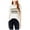 White - white, variant on Carbon Copy Womens Nwyrk Graphic T-Shirt, White, Small