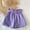 c01Purple, variant on Middle and Large Children's Summer Thin Solid Color Shorts Girls Outside Wear Sweatpants Casual Fashion Children's Shorts White 10 Years