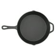 thumbnail image 2 of Poêle à Frire en Fonte, Distribution Uniforme de la Chaleur, pour Cuisine de Camping Intérieure et Extérieure Sans Revêtement, 2 of 8