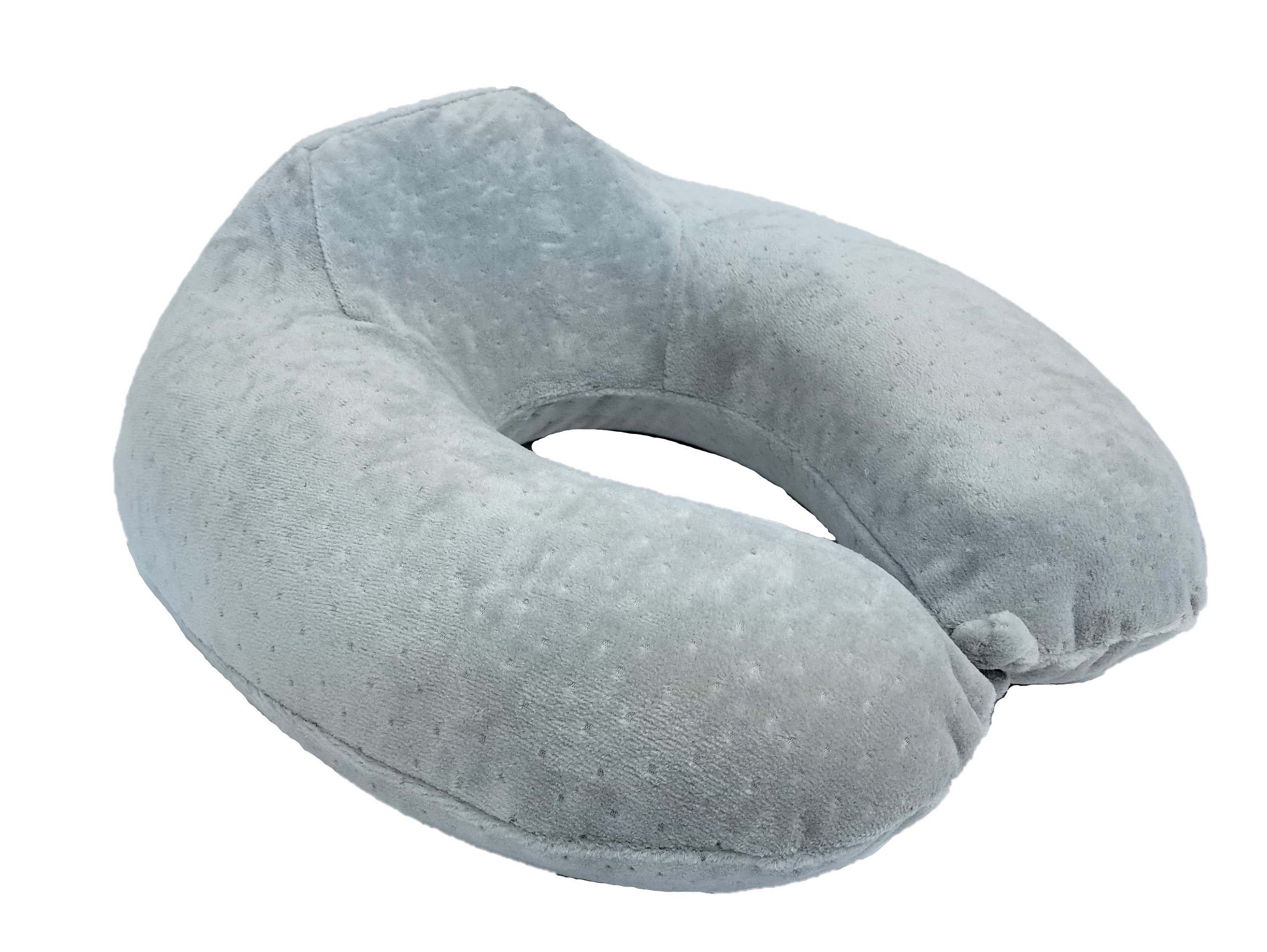 Bookishbunny 2 Pack Elevated Large Neck Support Memory Foam U Shape Travel Pillow Airplane Cushion - image 2 of 6