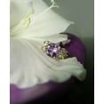 thumbnail image 3 of HeartsAndYou 2ct Natural Amethyst Engagement Ring 100% 14k SOLID Yellow Gold Knot Split Band, 3 of 9