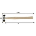 thumbnail image 7 of Artesia Tool Company Double Headed Nylon & Brass Hammer - PH-80209, 7 of 7