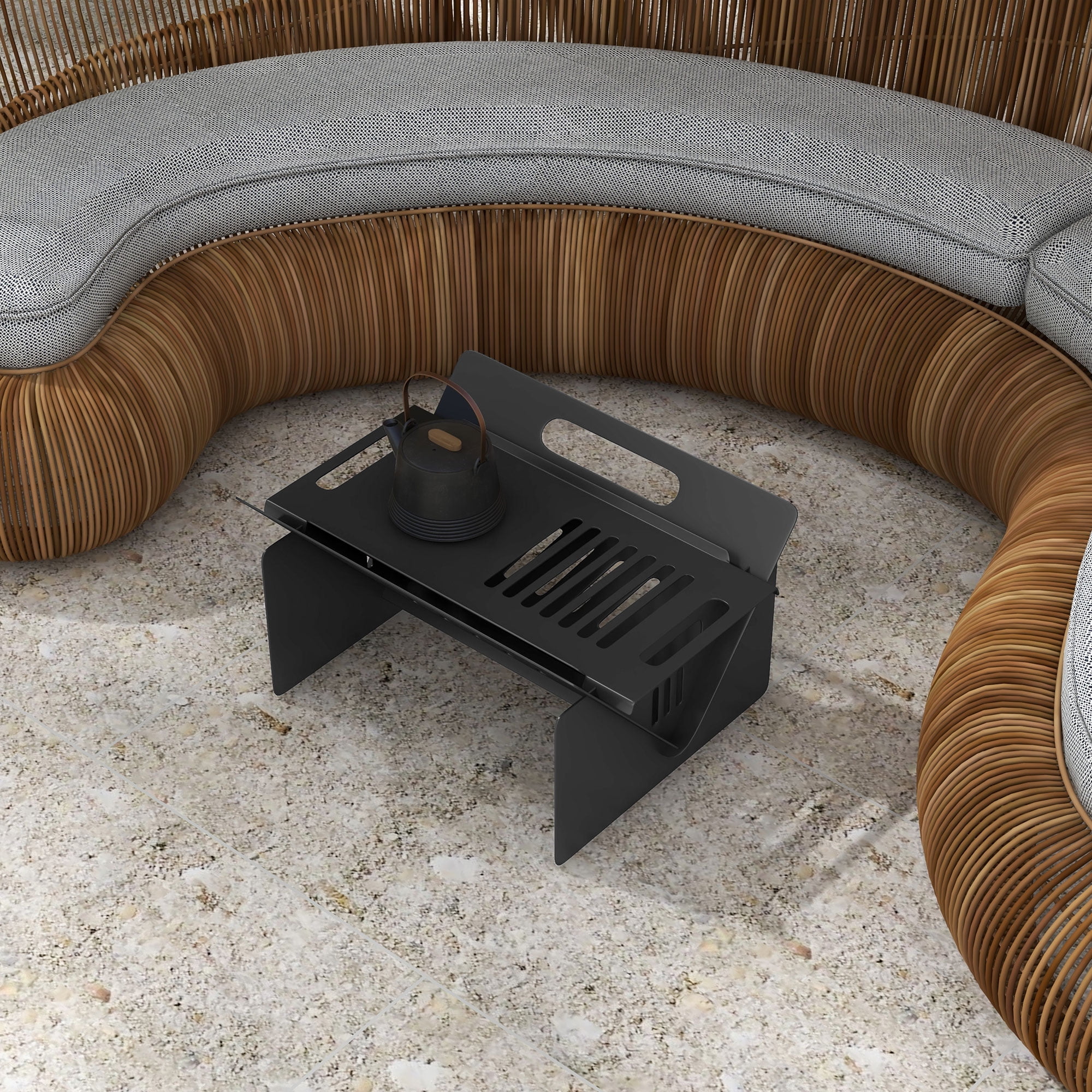 Aimee Lii 3-In-1 Portable Fire Pit, Stove, Wood Burning Firepit with Carrying Bag and Quick Assembly for Camping, Bonfire, Picnic, Backyard, Patio, Black Aimee Lii 3-In-1 Portable Fire Pit, Stove, Wood Burning Firepit with Carrying Bag and Quick Assembly for Camping, Bonfire, Picnic, Backyard, Patio, Black
