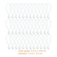 thumbnail image 2 of OULII Lot de 40 Attaches Élastiques pour Bâches Usage Intérieur Caoutchouc Robuste, 2 of 6