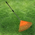thumbnail image 4 of sunsanly Non-Slip Garden Rake Weed Puller Tool with Long Adjustable Handle Design Easy Installation Wide Application Large Leaf Rake, 4 of 7