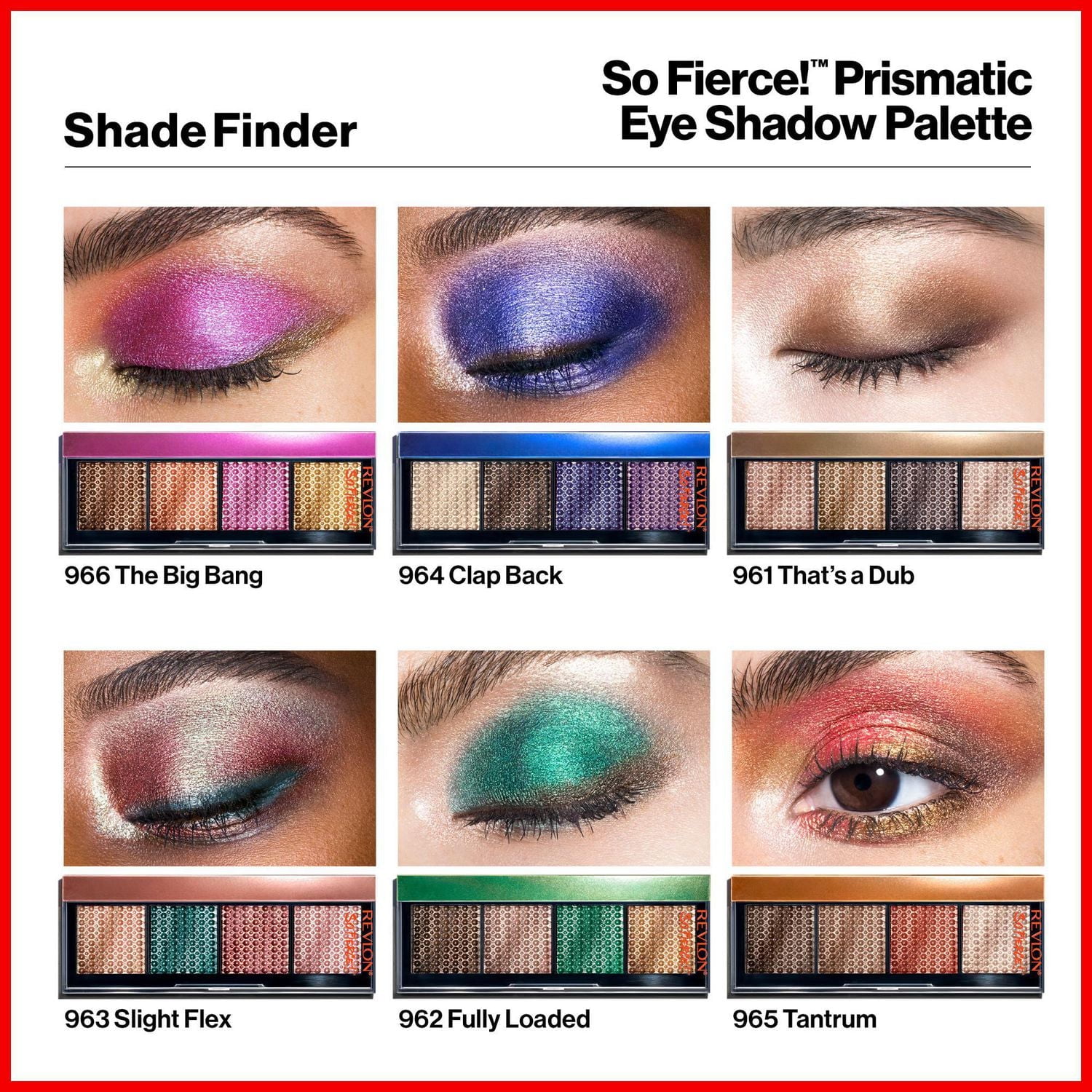 Revlon Palette D'ombres Prismatiques So Fierce™
