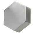 thumbnail image 2 of GlideRite 1-1/2 in. Solid Hexagon Cabinet Knobs, Satin Nickel, Pack of 25, 2 of 4
