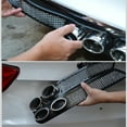 thumbnail image 3 of HEVIRGO 1Pair Universal Car Auto Styling Fake Decorative Vent Grid Exhaust Muffler Pipe, 3 of 8