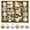 GOLD&WHITE, variant on Lolsea 82pcs Christmas Balls Ornaments Set, Shatterproof Plastic Decor for Xmas Tree with Hanging Strings, Gold & Red & Green