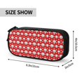 thumbnail image 4 of Goofa Cute Baseball Pattern Big Capacity Pencil Pen Case Office College Large Storage High Capacity Bag Pouch Holder Box Organizer, 4 of 9