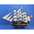 thumbnail image 2 of Handcrafted Decor Constitution 20 - Rico Wooden USS Constitution Tall Model Ship- 24 in., 2 of 2