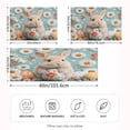 thumbnail image 4 of Satin Pillowcase Home Luxury Envelope Pillowcases Soft And Smooth Easter Bunny, 4 of 6