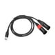 thumbnail image 1 of Cable auxiliar, cable amplificador, cable de audio, cable de audio estéreo, cable USB a 2 XLR 2m, 1 of 9