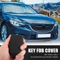 thumbnail image 4 of 2pcs Auto Silicone Key Cover Holder for Mazda 3 CX-30 CX-5 CX-9 Accessories Key Fob Protector for 3 4 Button Keys Black, 4 of 5