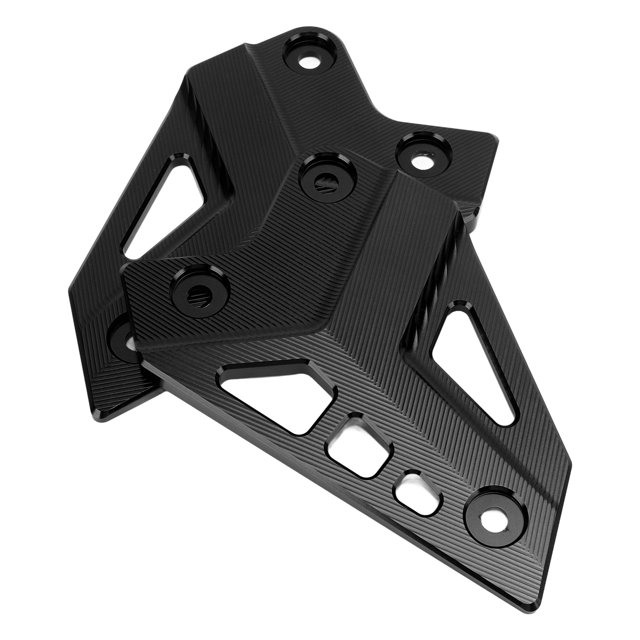 Foot Motorcycle Foot Peg Protector Rear Plate Heel Guard Aluminum Alloy Replacement for Z900 2017-2021