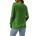 thumbnail image 3 of LETDIOSTO Women's Button Down Crew Neck Long Sleeve Soft Knit Cardigan Sweaters S-2XL, 3 of 7