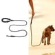 thumbnail image 4 of Correa para perros con asa cómoda y correa para perros de reflectancia Correa de poliéster resistente para perros Correas para perros y Negro, 4 of 8