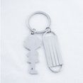 thumbnail image 2 of KAKOWELY 2pcs Nurse Themed Design Keychains Nurse Key Holder Nurse Shaped Tool Pendant Metal Key Rings Craft Ornaments for Gift (Random Color),2.95"X1.18"X0.08", 2 of 5